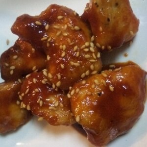 鶏むね肉で旨辛＊ヤンニョムチキン＊